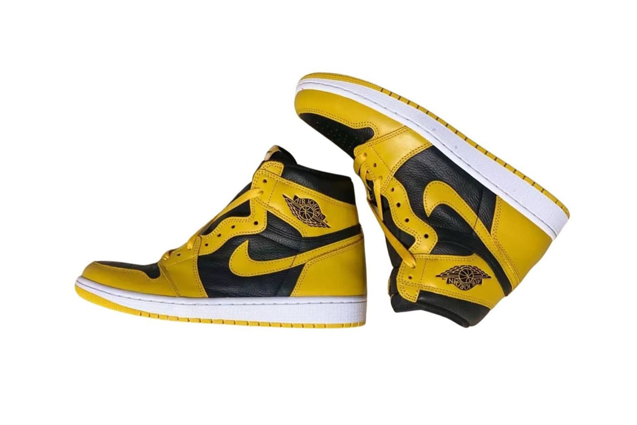 air michael jordan brand 1 pollen black yellow white 555088 701 official release date info photos price store list buying guide