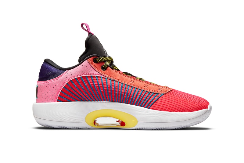 air michael jordan brand 35 low reflexology dj2831 300 blue red pink orange purple yellow black white multicolor official release date info photos price store list buying guide