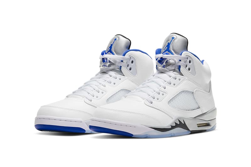 air jordan 5 white stealth blue black hyper royal  2 DD0587 140 release date store list info buying guide price photos 