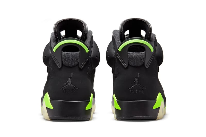 air jordan 6 electric green black CT8529 003 release date info store list buying guide price photos jumpman oregon ducks pe 