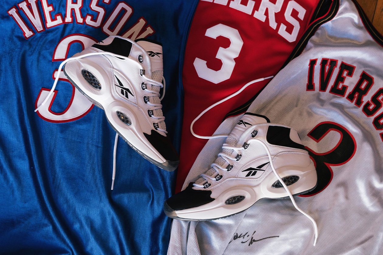 allen iverson reebok question mid why not us black footwear white GX5260 2001 nba all star game mvp interview conversation official release date info photos price store list buying guide