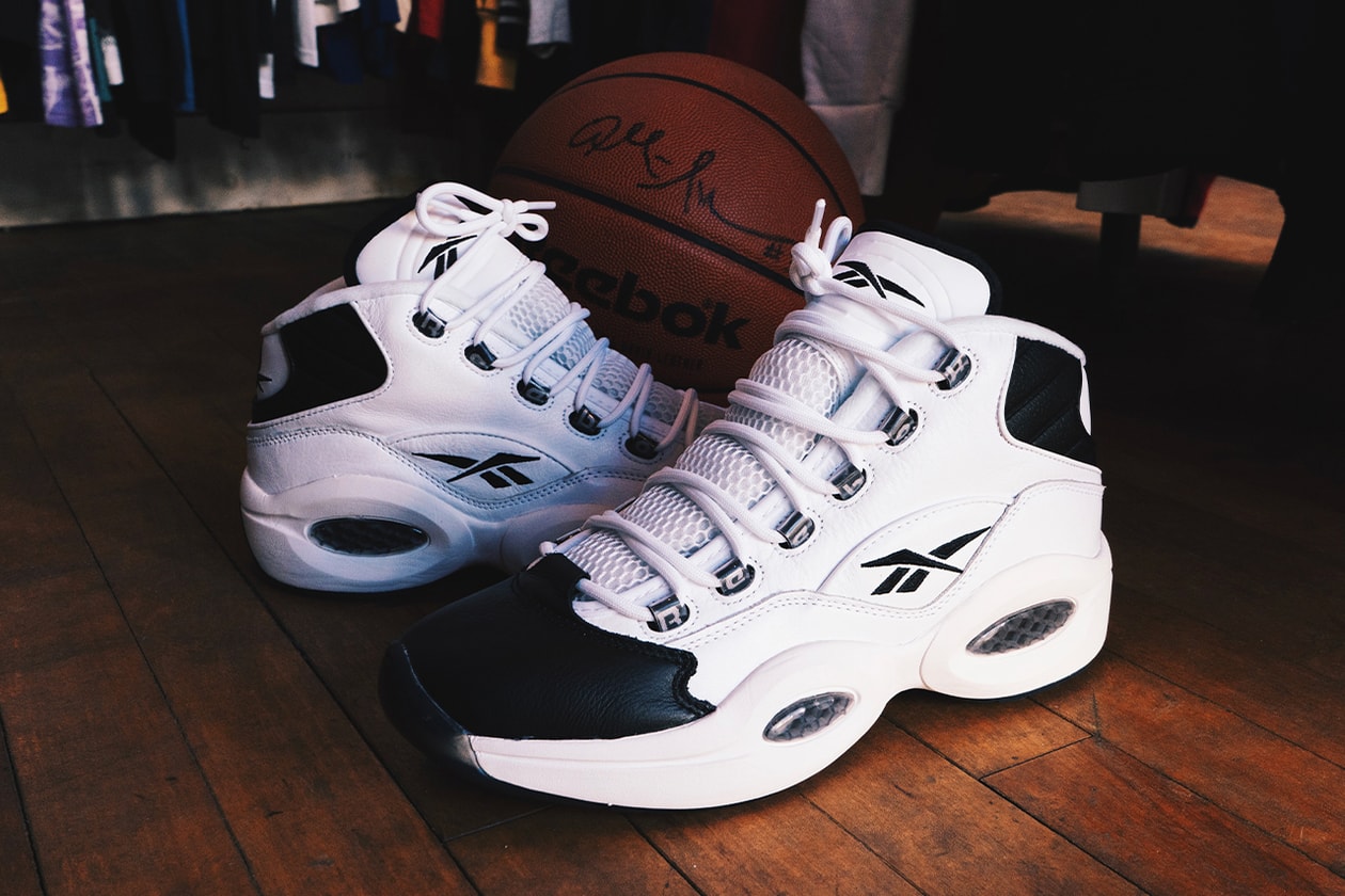 allen iverson reebok question mid why not us black footwear white GX5260 2001 nba all star game mvp interview conversation official release date info photos price store list buying guide