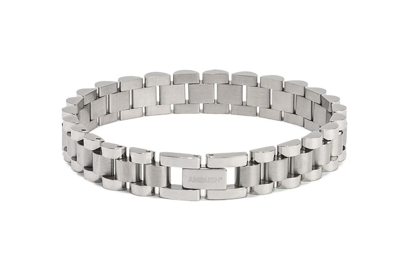 AMBUSH Silver Timeless Watch Bracelet · VERGLE