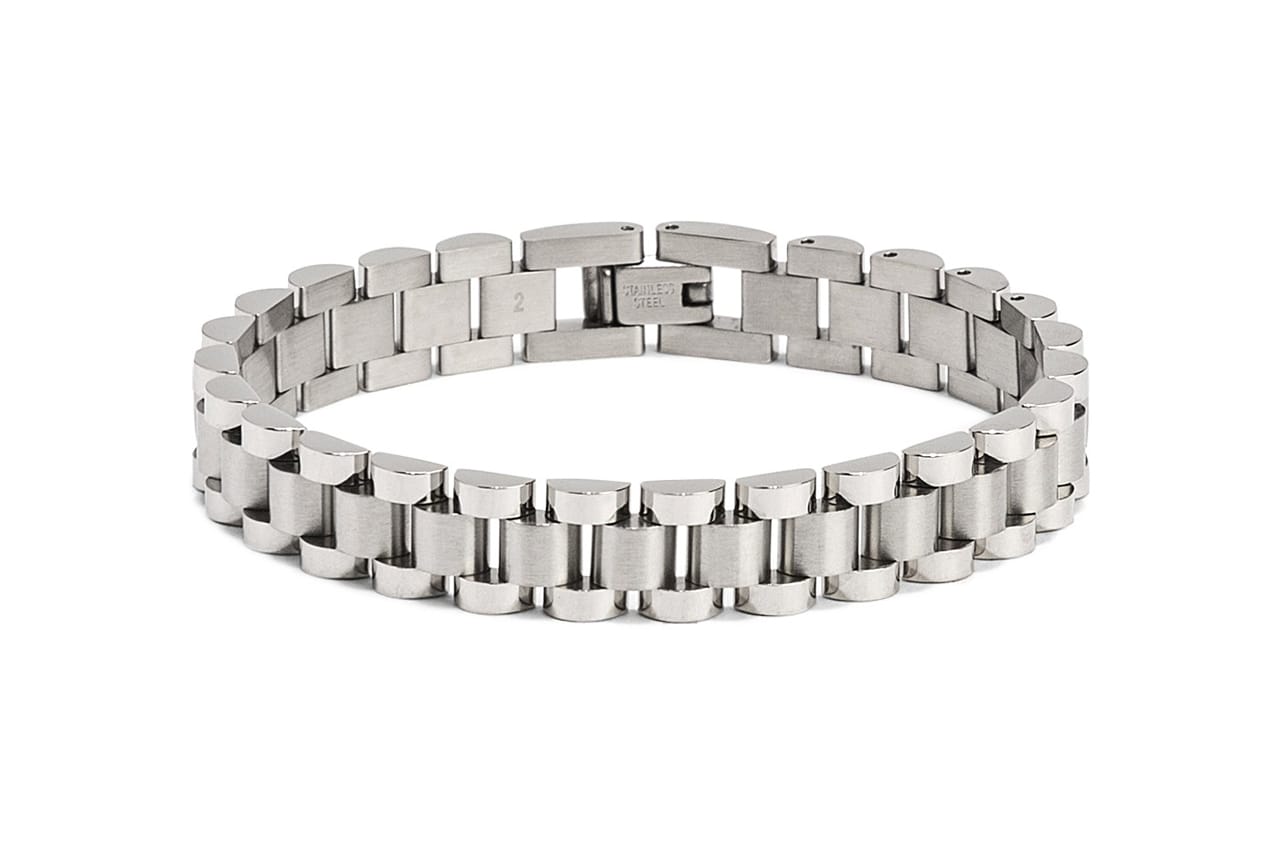 stainless steel rolex chain
