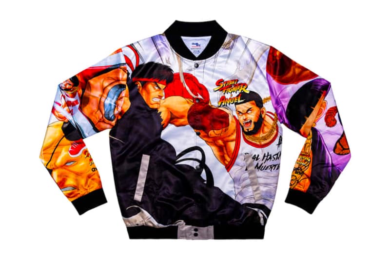 Annuel AA Capcom 'Street Fighter' Capsule Collaboration Collab Colelction Ryu Akuma Ken Guile