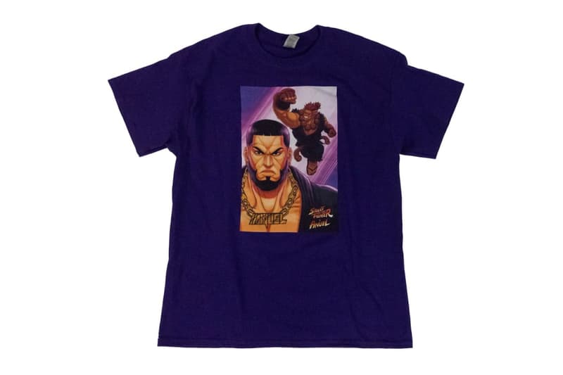 Annuel AA Capcom 'Street Fighter' Capsule Collaboration Collab Colelction Ryu Akuma Ken Guile