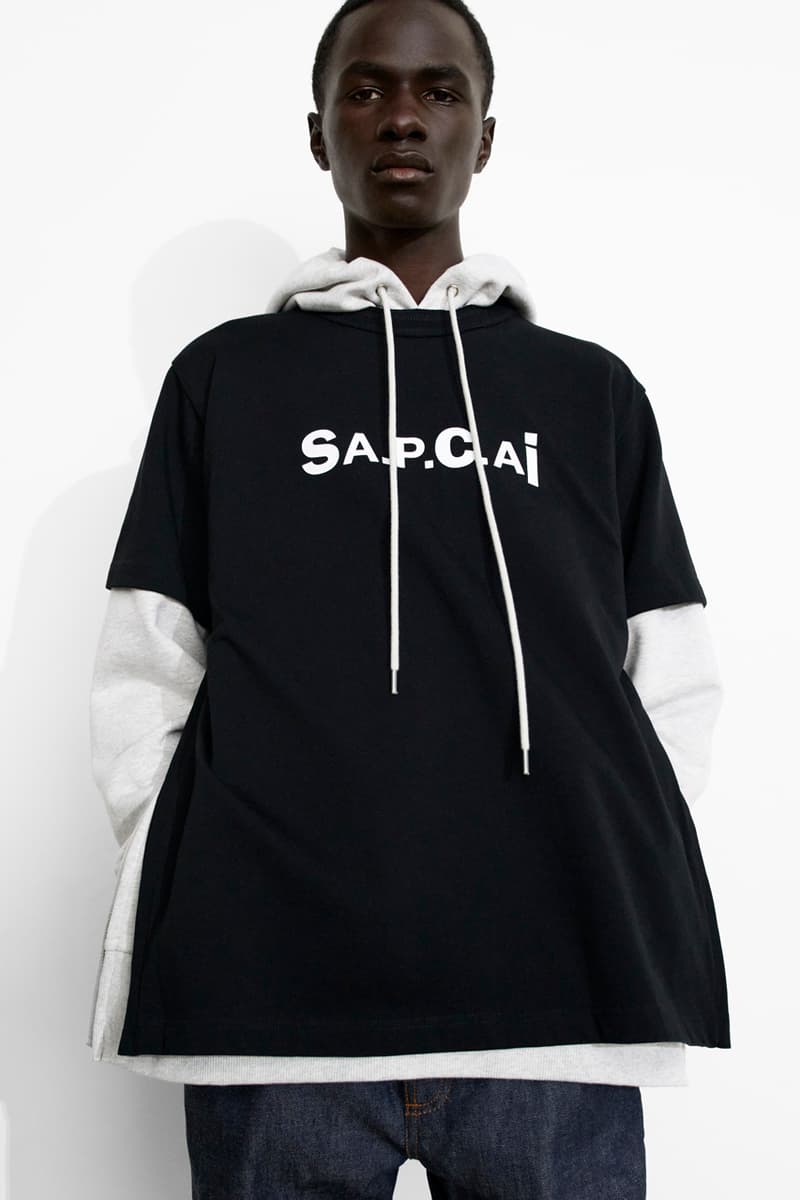 A.P.C. sacai INTERACTION#9 Chitose Abe Jean Touitou French Parisian Label Designer Collaboration SA.P.C.Ai. Suzanne Koller Tim Elkaïm Lookbooks Drops Drop Date Release Information Online In Store