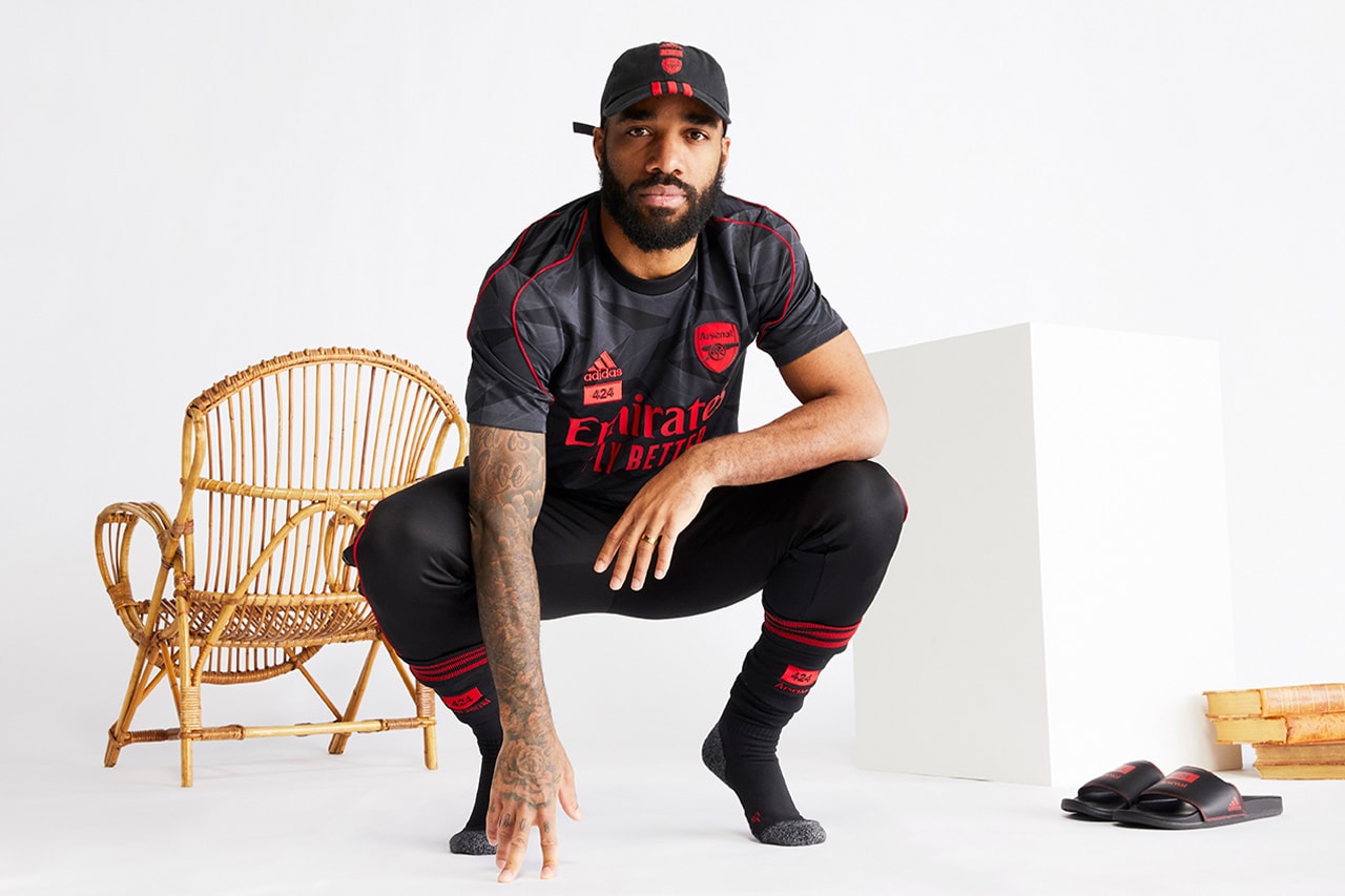 Arsenal F.C. x adidas x 424 Collab Release Info streetwear sports football