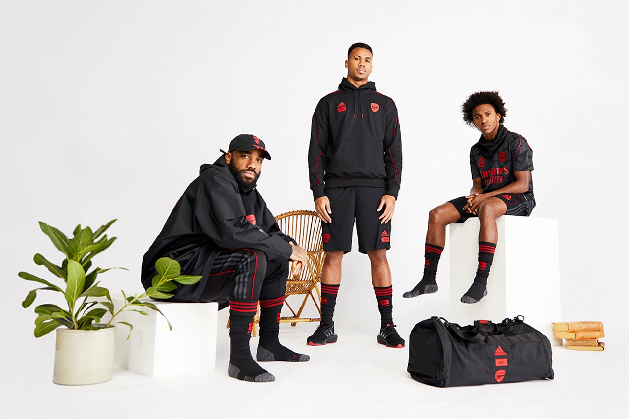 Arsenal F.C. x adidas x 424 Collab Release Info streetwear sports football