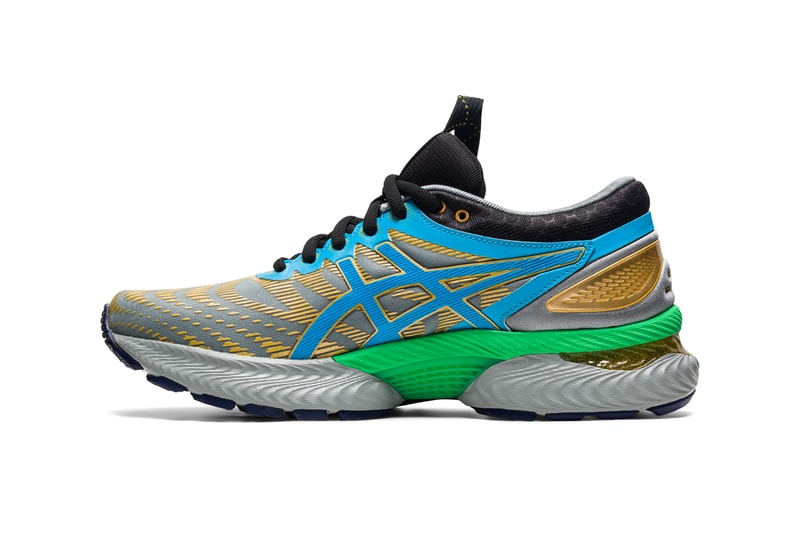 ASICS FN1-S GEL-NIMBUS 22 Retro Futurism FLYTEFOAM Kiko Kostadinov Product Design Team Footwear Sneaker News Release Information Japanese Shoe Brand Label Sportswear 