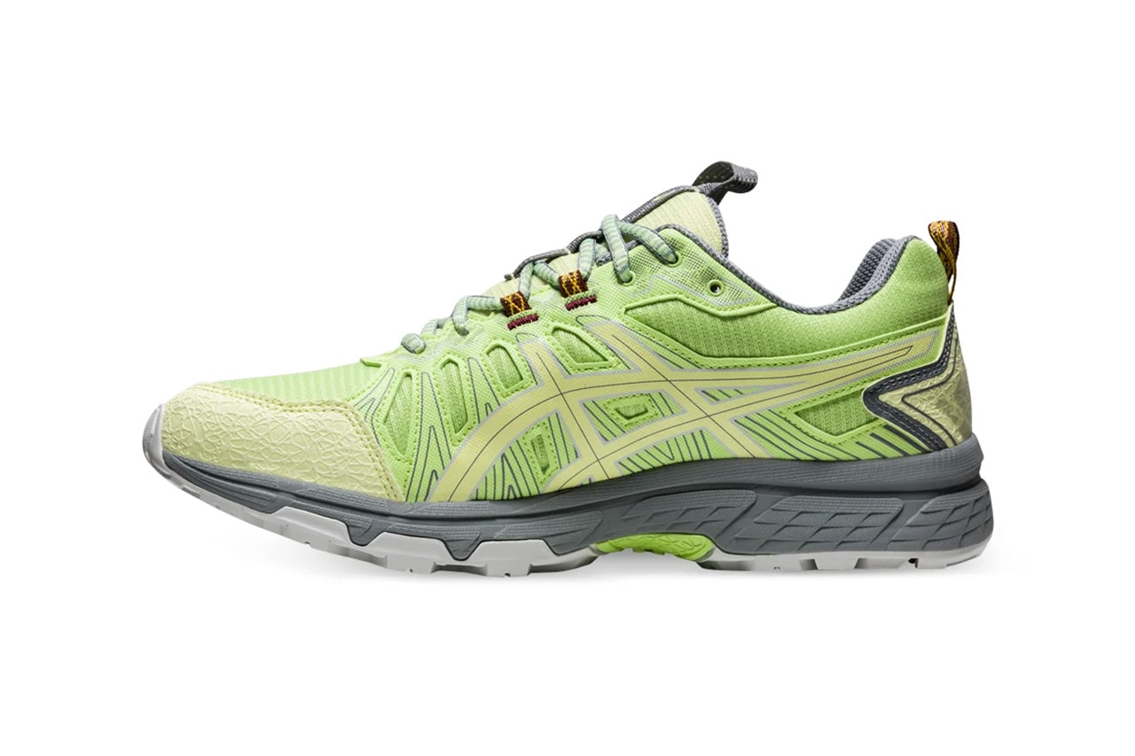 asics gel-venture 7 lime green yellow ox brown release info store list buying guide photos price 