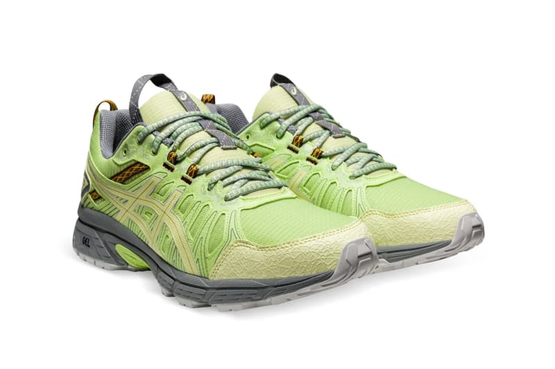 asics gel-venture 7 lime green yellow ox brown release info store list buying guide photos price 