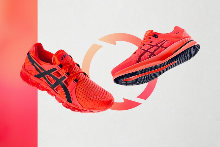 ASICS' New "SUNRISE REBORN" Pack Is Made Entirely from Recycled Clothing