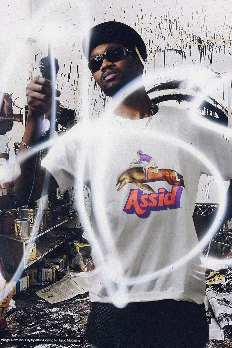 ASSID Spring Summer 2021 Lookbook menswear streetwear t shirts jackets long sleeves sweaters hoodies prints info
