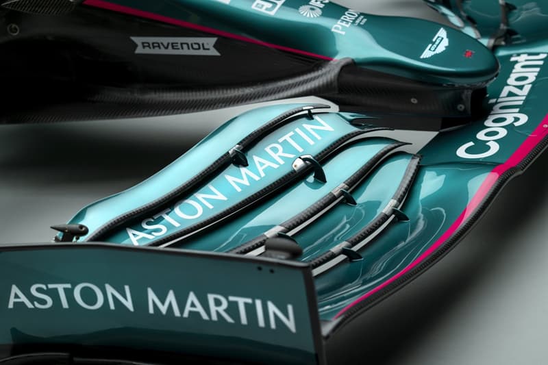 aston martin bwt racing point lance lawrence stroll sebastian vettel formula 1 racing car british green