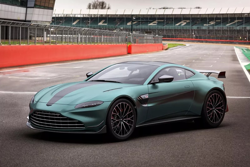 aston martin formula 1 safety car pace 527 horsepower vantage upgrade boost downforce 441 pounds performance model 