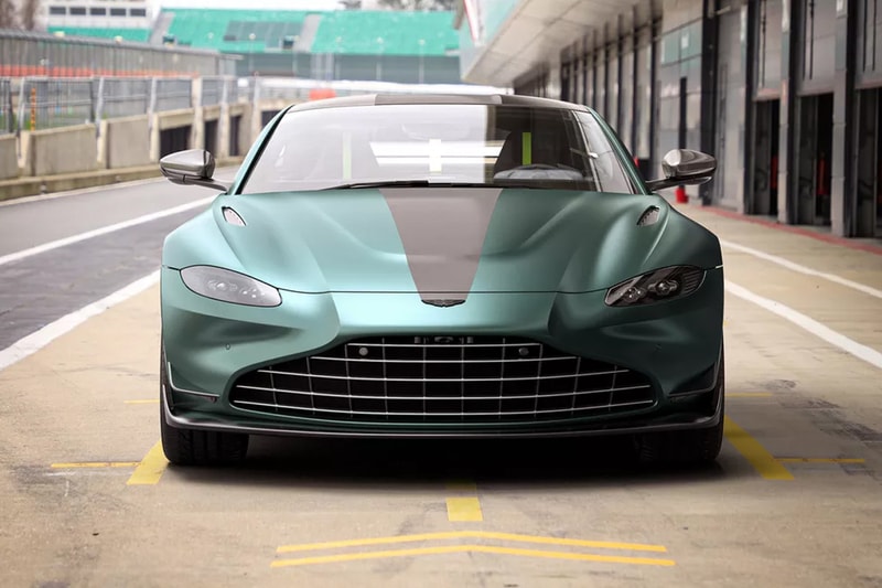 aston martin formula 1 safety car pace 527 horsepower vantage upgrade boost downforce 441 pounds performance model 