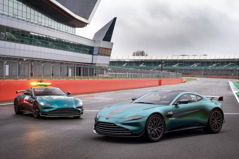 aston martin formula 1 safety car pace 527 horsepower vantage upgrade boost downforce 441 pounds performance model 