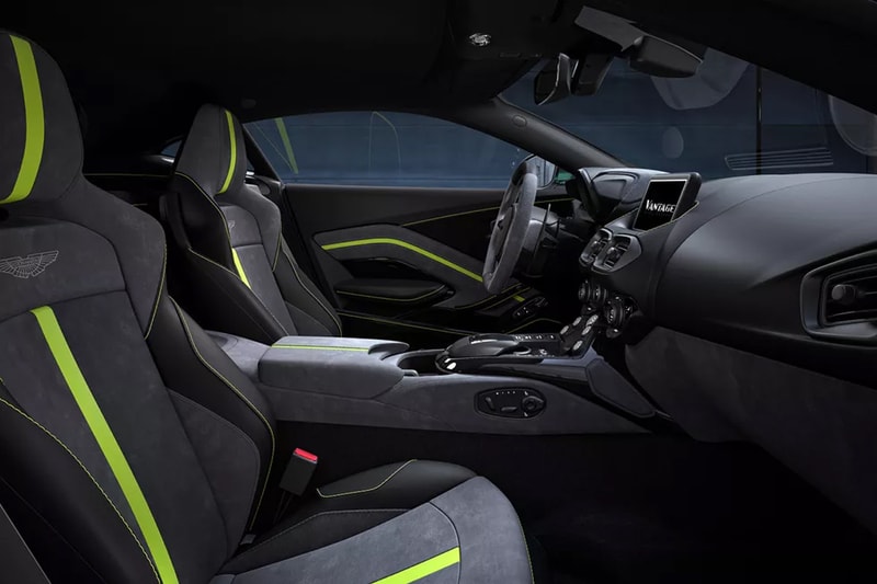 aston martin formula 1 safety car pace 527 horsepower vantage upgrade boost downforce 441 pounds performance model 