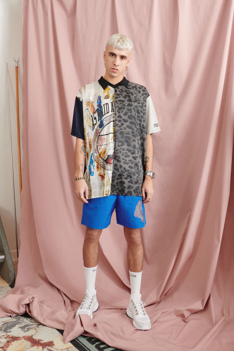 Astrid Andersen Deadstock Fabric Collection Lookbook Lockdown Sustainability Danish Eponymous Luxury Label London Fashion Week Newgen Mens Womens T-Shirts Outerwear Materials Surplus