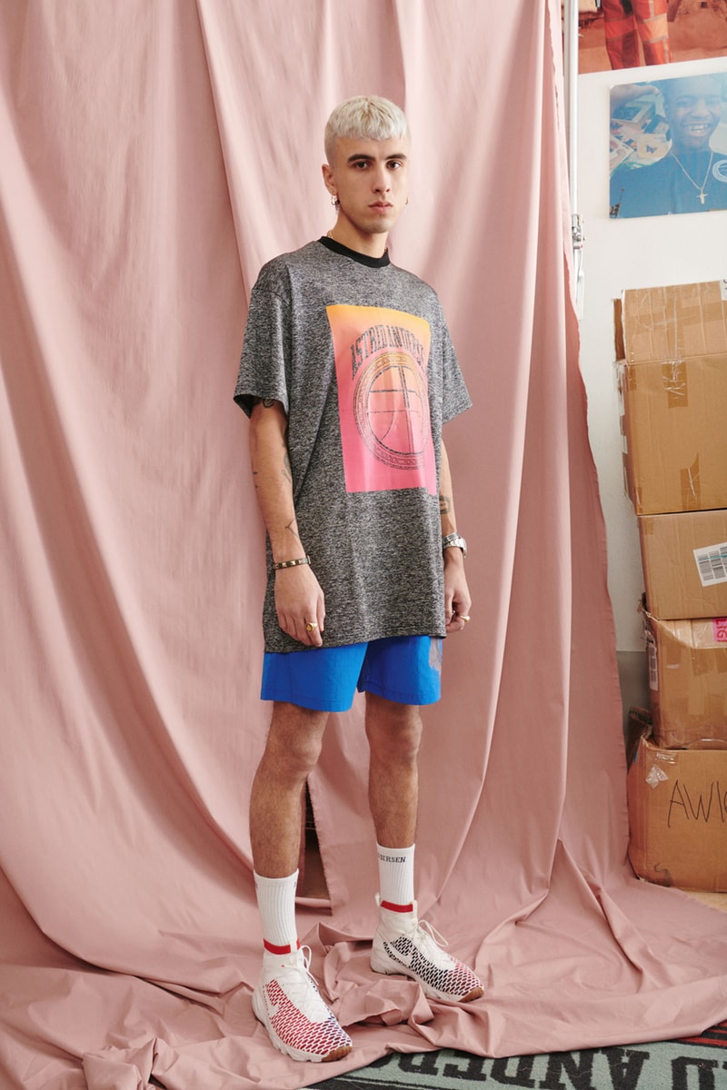 Astrid Andersen Deadstock Fabric Collection Lookbook Lockdown Sustainability Danish Eponymous Luxury Label London Fashion Week Newgen Mens Womens T-Shirts Outerwear Materials Surplus