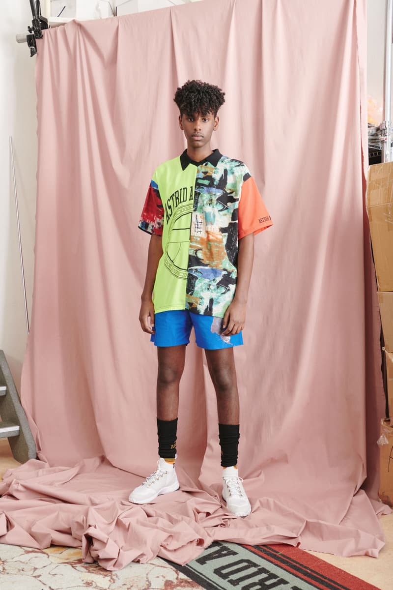 Astrid Andersen Deadstock Fabric Collection Lookbook Lockdown Sustainability Danish Eponymous Luxury Label London Fashion Week Newgen Mens Womens T-Shirts Outerwear Materials Surplus