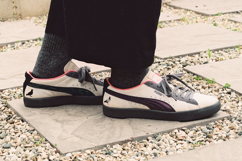 atmos jeff staple puma suede crow and pigeon tan gray red black official release date info photos price store list buying guide