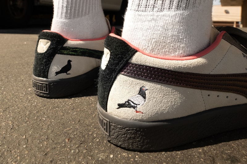 atmos jeff staple puma suede crow and pigeon tan gray red black official release date info photos price store list buying guide