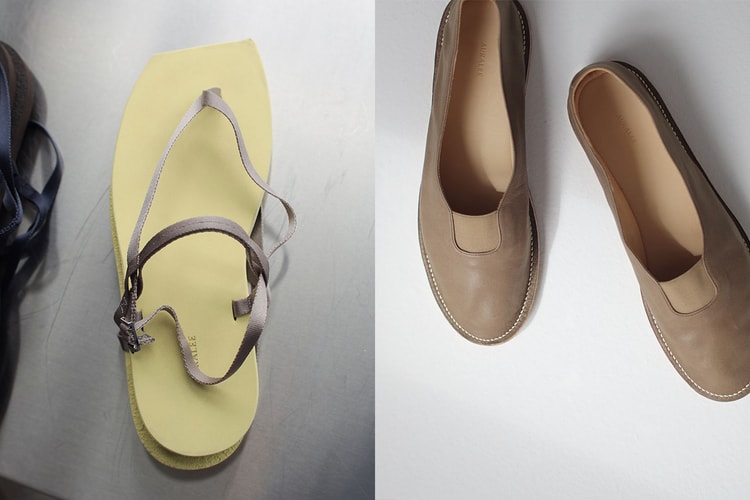 AURALEE and foot the coacher Usher in Summer With Minimalist Footwear