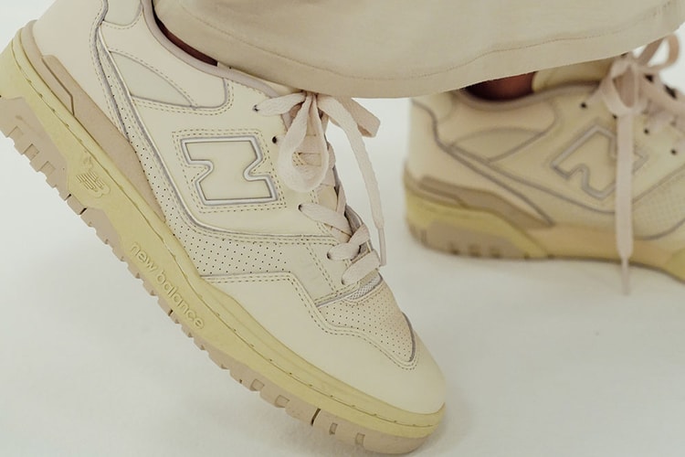 AURALEE Teases New Balance 550 Collaboration