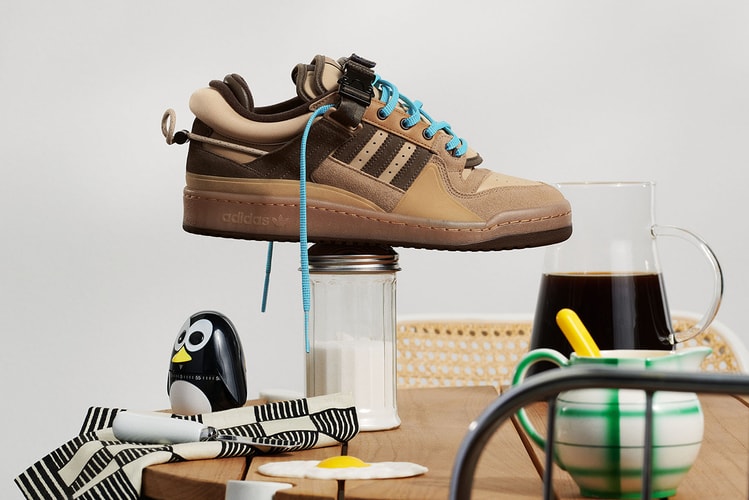 Bad Bunny's Inaugural adidas Forum Low Buckle “The First Café” Collaboration is Revealed