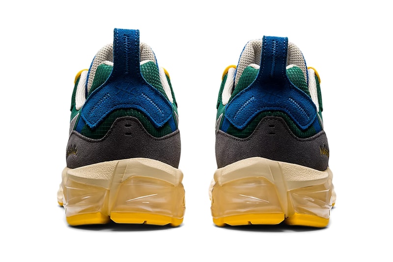 ballaholic asics gel quantum 180 cream metropolis white black blue green yellow 1201A398 250 official release date info photos price store list buying guide
