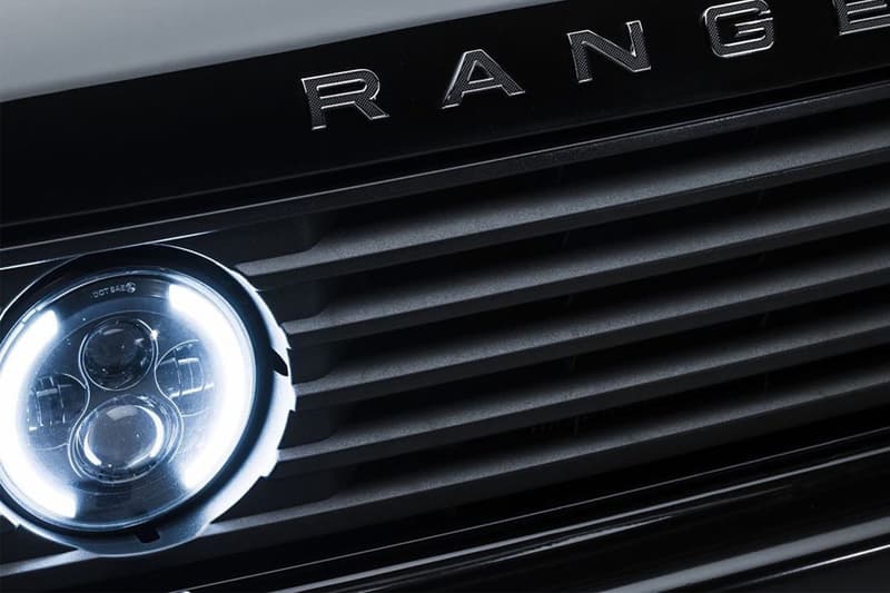 Bamford Auto Department x Bishops Heritage Range Rover Classic Chevrolet LS3 V8 Engine Swap Custom Build Watch Company Closer First Look Release Information Drive Power Speed Performance SUV 4x4 Off Road