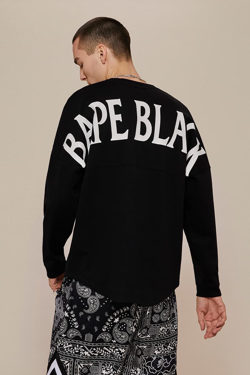 BAPE BLACK Biker spring summer 2021 a bathing ape bape japan sunset motorbike sterling silver dandy culture fashion streetwear grooming comb trench coat rider jacket t shirt 