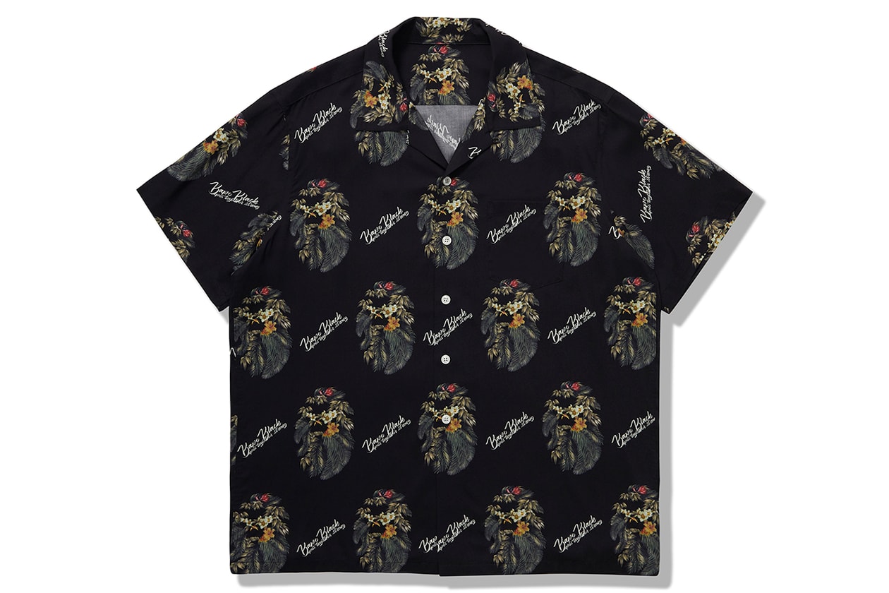 BAPE BLACK Biker spring summer 2021 a bathing ape bape japan sunset motorbike sterling silver dandy culture fashion streetwear grooming comb trench coat rider jacket t shirt 