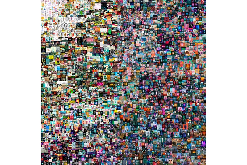 beeple nft christies artwork digital art collectible auction