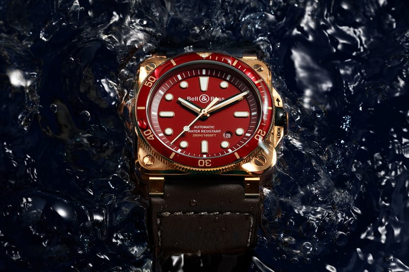 Bell & Ross Completes Its Diver Bronze Collection With Red Bezel
