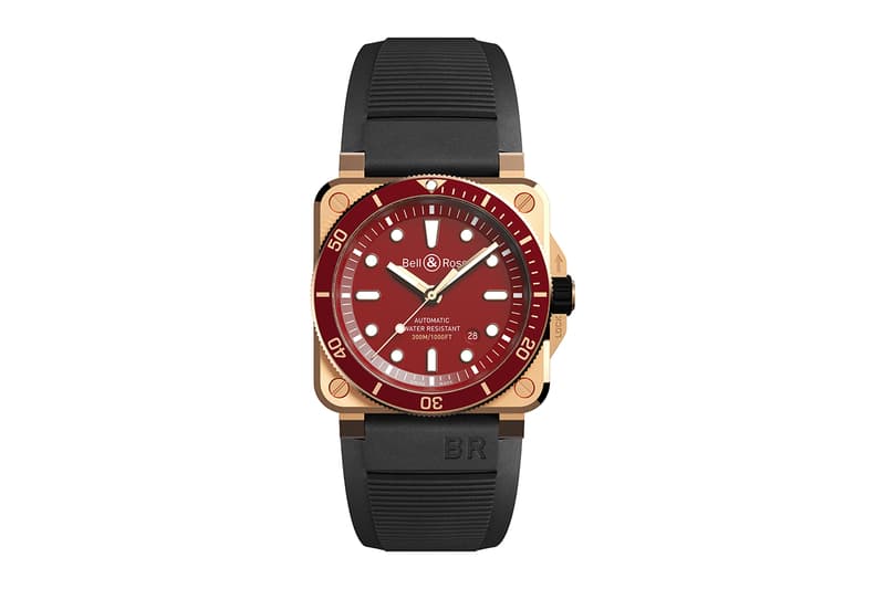 Bell and Ross Completes Colorful Series of Bronze BR 03 92 Divers Watches With Eye Catching Red