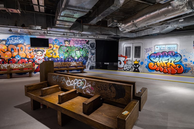 BELOWGROUND Becomes a Train Platform for "TIME TRAVEL" Exhibition