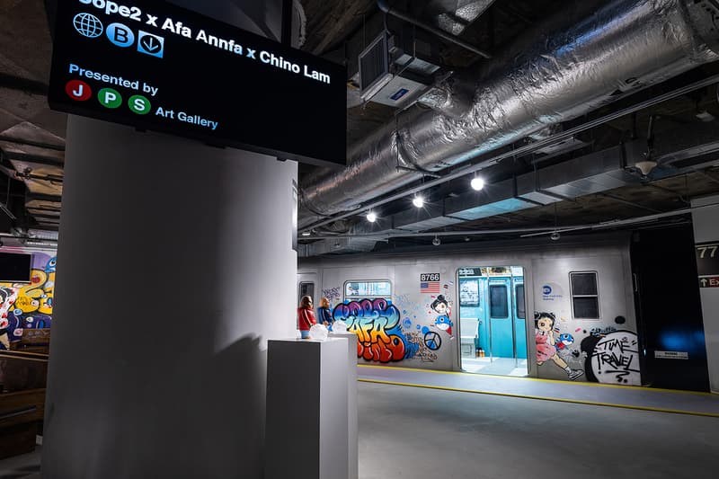 BELOWGROUND Time Travel Exhibition Inside Look Cope2 Afa Annfa Chino Lam Info Hong Kong JPS Art Gallery