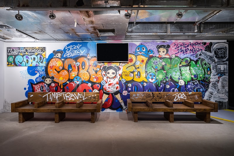 BELOWGROUND Time Travel Exhibition Inside Look Cope2 Afa Annfa Chino Lam Info Hong Kong JPS Art Gallery