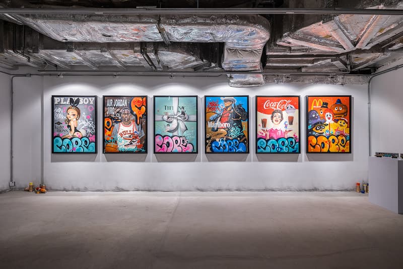 BELOWGROUND Time Travel Exhibition Inside Look Cope2 Afa Annfa Chino Lam Info Hong Kong JPS Art Gallery