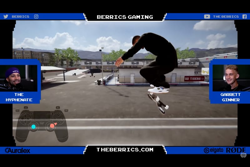 YouTuber/Skater Garrett Ginner Shows off His 'Skater XL' Skills