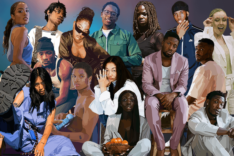 best new artists musicians New Gen Spring 2021  Audrey Nuna  Deb Never ENNY JAHMED Joyce Wrice LOONY Lo Village Piers James Q reggie Sainté Teezo Touchdown Tems