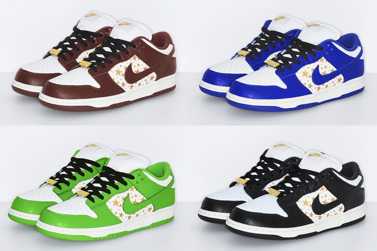 Supreme and Nike's Four SB Dunk Lows Are the Stars of This Week's Best Footwear Drops