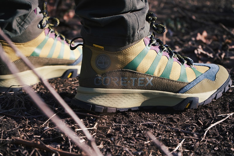 billionaire boys club bbc bee line timberland garrison trail hiking boot shoe gore tex high top 