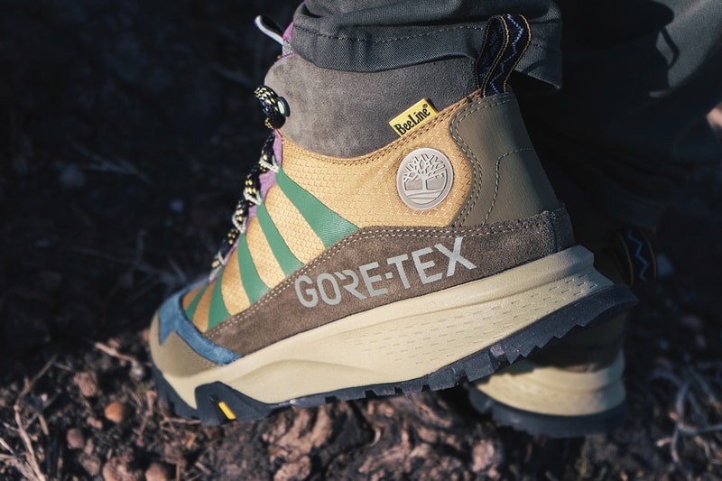 billionaire boys club bbc bee line timberland garrison trail hiking boot shoe gore tex high top 