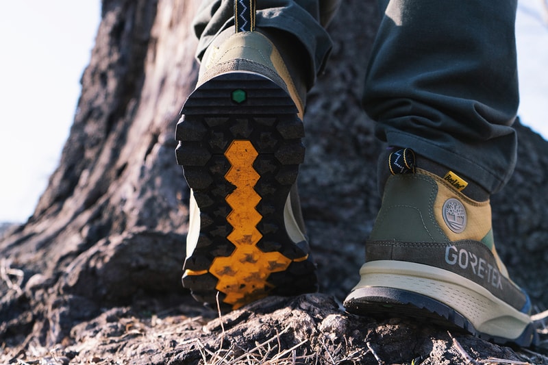 billionaire boys club bbc bee line timberland garrison trail hiking boot shoe gore tex high top 