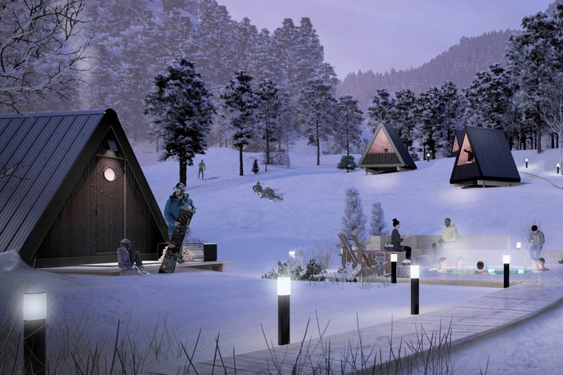 Bivvi Camp Towable Modular A-Frame Cabin outdoors tiny homes off the grid solar sustainability 