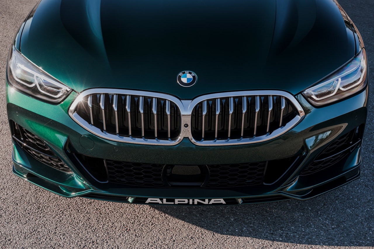 2022 BMW Alpina B8 Gran Coupé First Look New Car German Coupe Saloon V8 Engine Bi-Turbo Power Performance Speed HP Handling Exotic Tuned Custom Rare Expensive Car Cars Automotive 